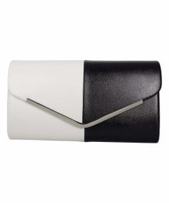 Black and White clutch bag Flap Envelope 17064