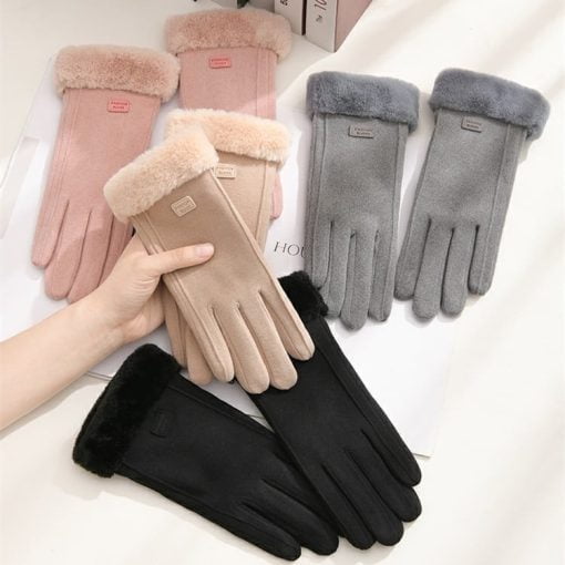 Ladies Gloves Fleece Lined DY3010