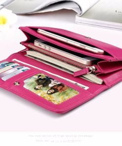 100% full leather Ladies Purses 5058