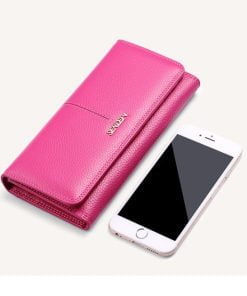 100% full leather Ladies Purses 5058