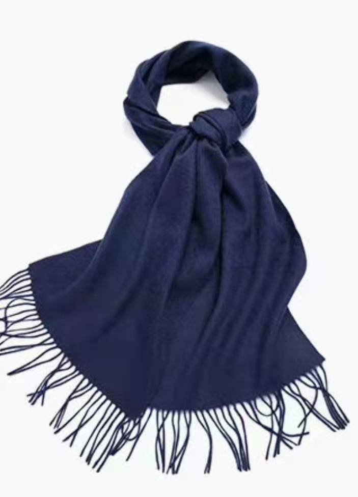 100% Lambwool Winter Plain Scarf (0030)