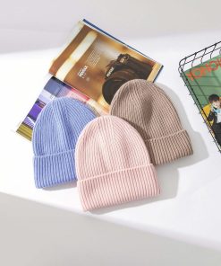 100% wool Knitted Winter Hat 2212 Unisex
