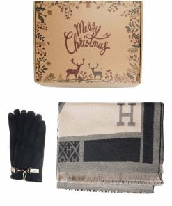 Christmas Gift Box Scarf and Gloves 041