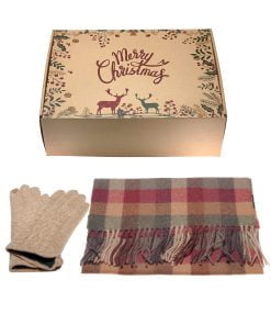 Christmas Gift Box beige 730