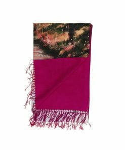 Christmas Gift Box Two Sided Shawl Pink 031