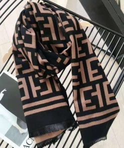 Designer Inspired F Print Scarf (D010)