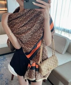 Designer Inspired Print Scarf D020