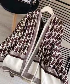 Designer Inspired Scarf D007 - Brown