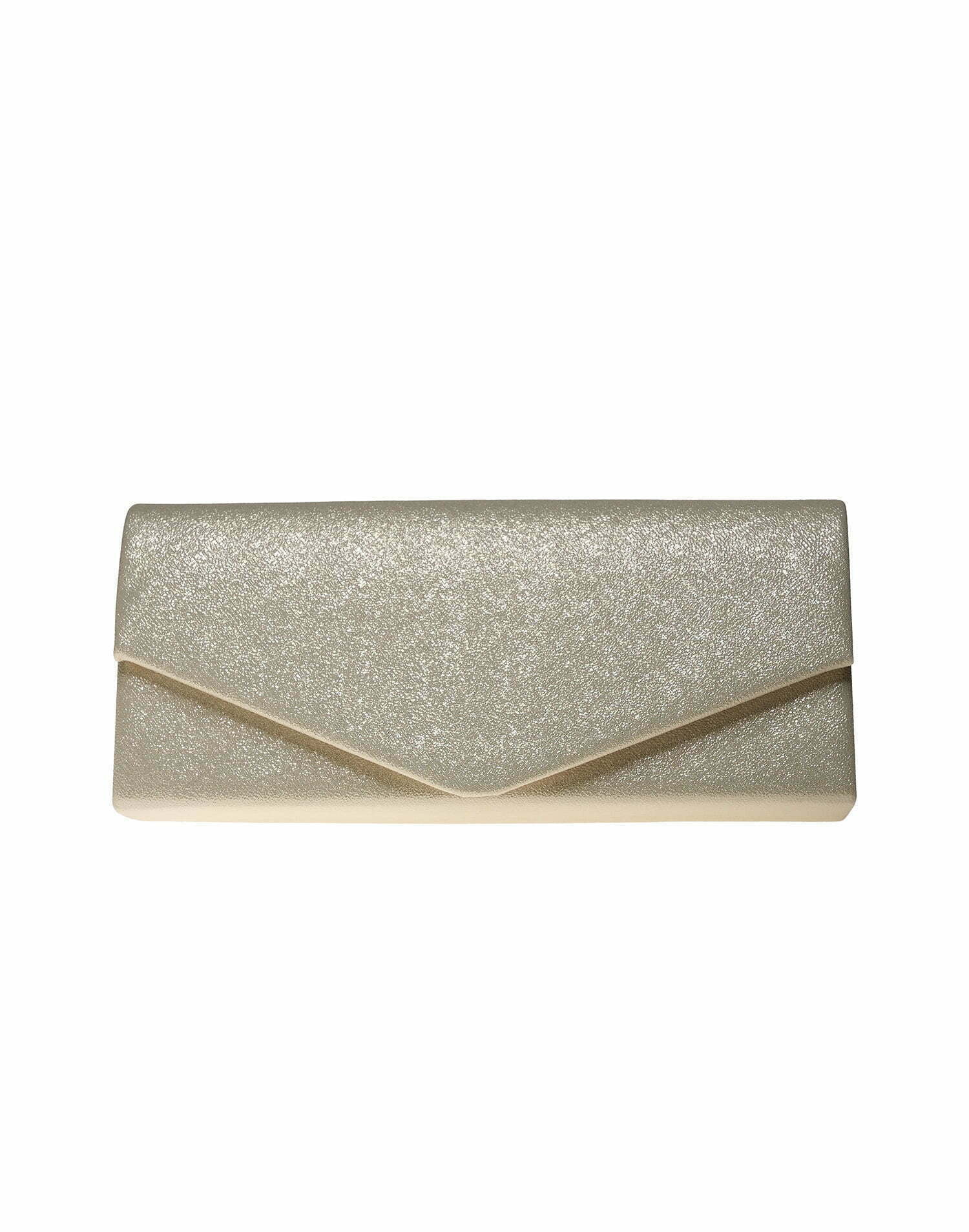 Glitter Clutch Bag Flap Envelope bag FLY3 - Gold