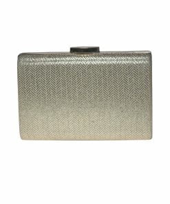 Glitter Clutch Bag Purse bag 8114 - Pale Gold