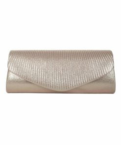Gold Clutch Bag Flap Envelope bag 14281