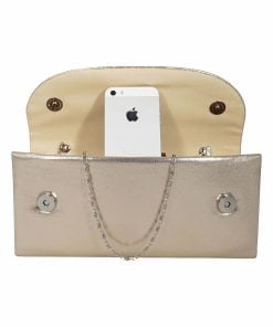 Gold Clutch Bag Flap Envelope bag 15120