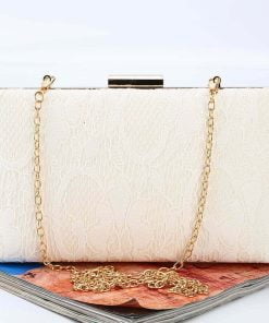 Lace Clutch Bag Purse bag with chain L001