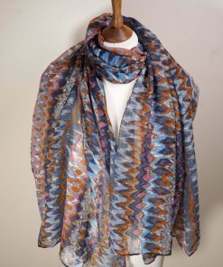 Printed Scarf B017