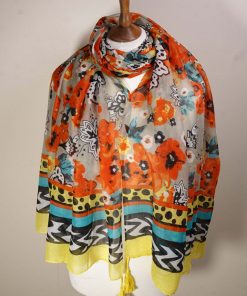 Printed Scarf B019