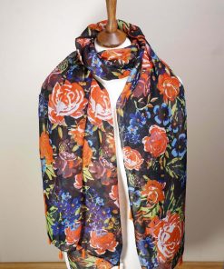 Printed Scarf B024