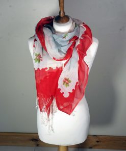 Printed Scarf B026