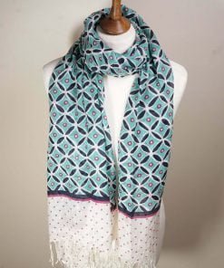 Printed Scarf C004 - Green