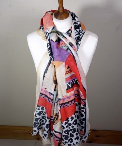 Printed Scarf D014