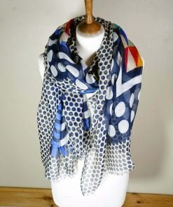 Printed Scarf D016