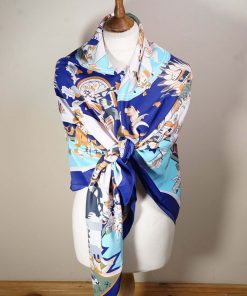 Printed Scarf E005